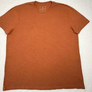 Men's Casual Rust Short Sleeve Tee